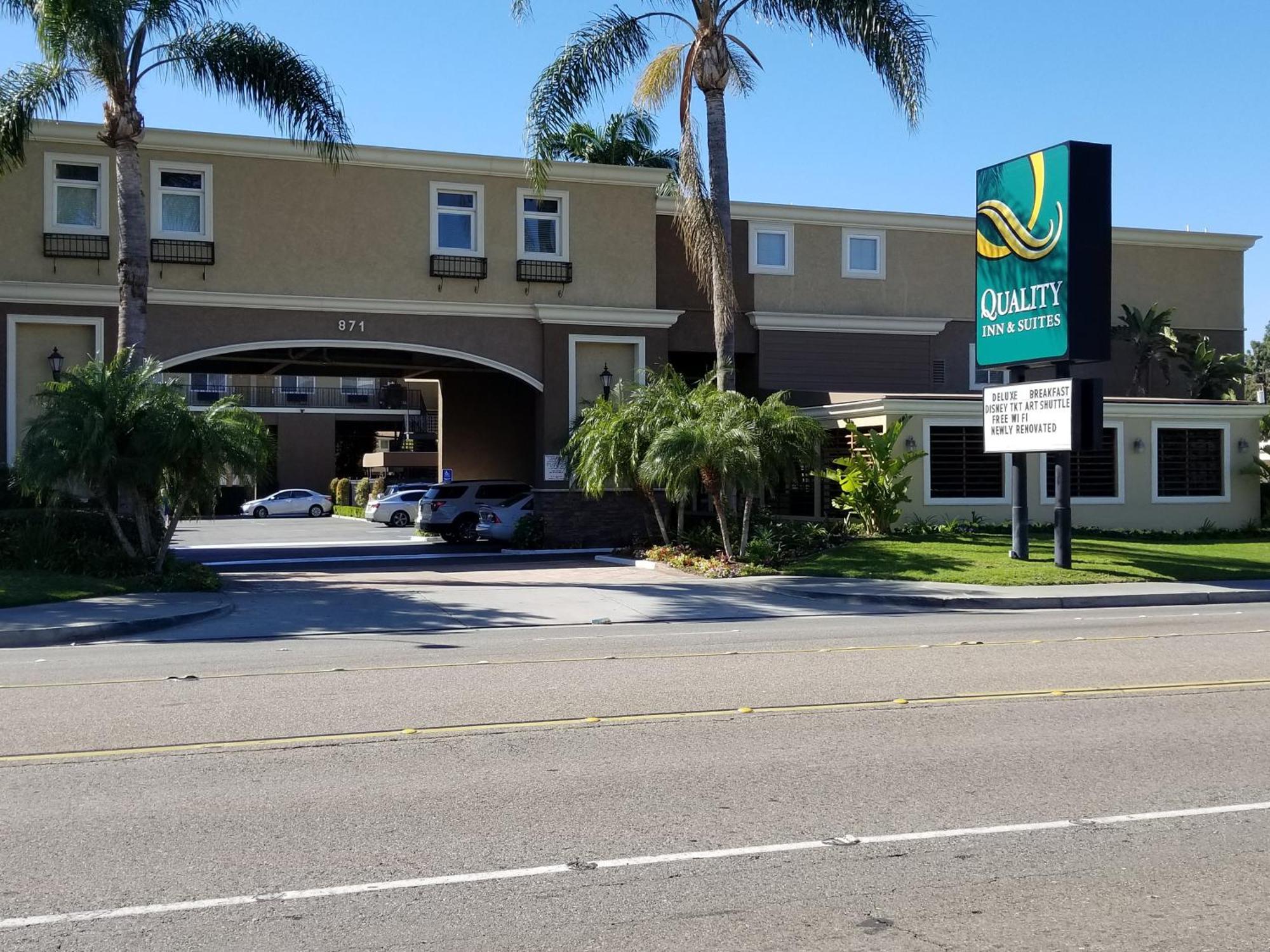 Quality Inn & Suites Anaheim Maingate Екстер'єр фото